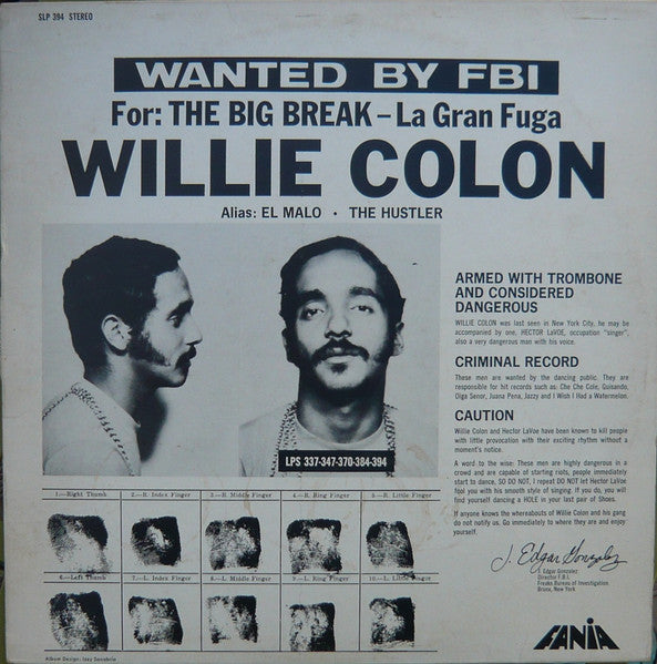 Willie Colón - La Gran Fuga/The Big Break