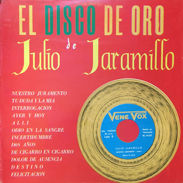 Julio Jaramillo - El Disco De Oro