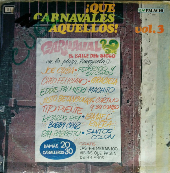 Various - ¡Qué Carnavales Aquellos! Vol. 3