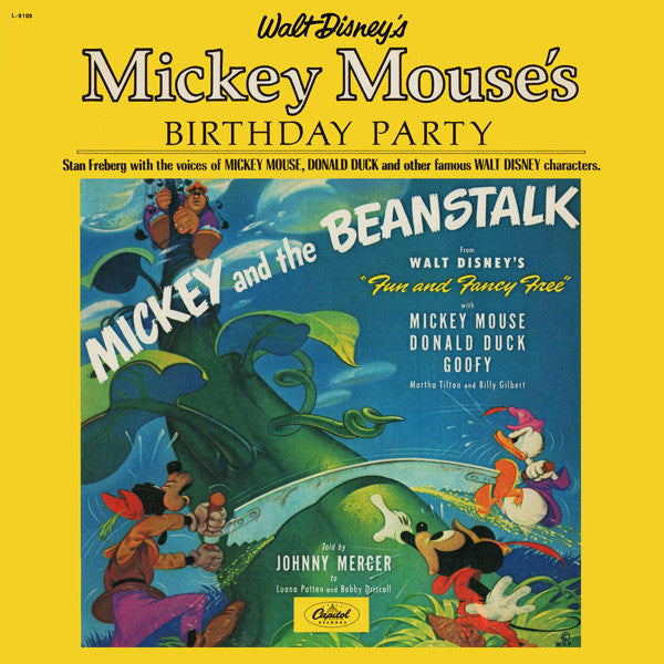 Stan Freberg, Johnny Mercer - Mickey And The Beanstalk / Mickey Mouse's Birthday Party