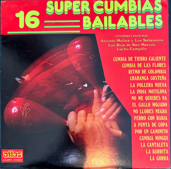 Various - 16 Super Cumbias Bailables