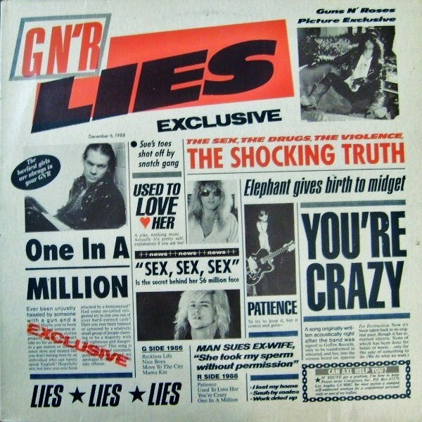 Guns N' Roses - G N' R Lies